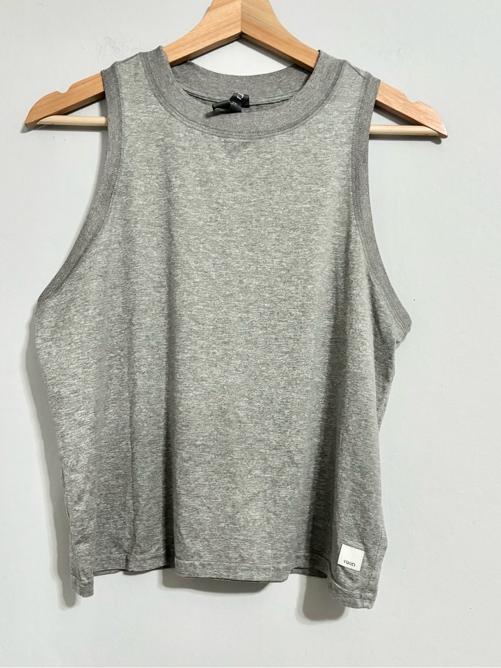 Vuori Grey Energy Athletic Tank
